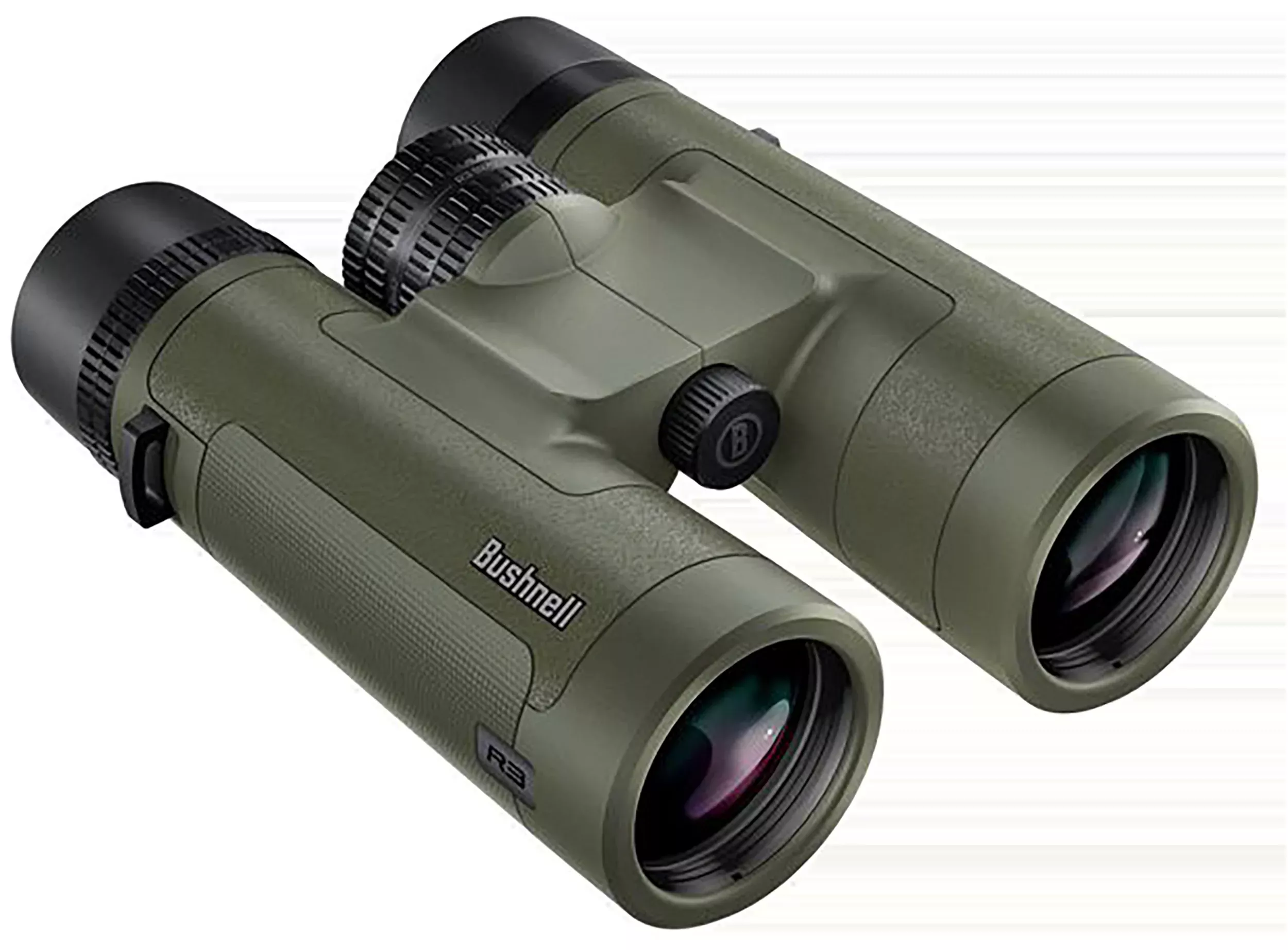 Bushnell R3 8x42 Binoculars, BaK-4 Roof Prism, EXO Barrier, IPX7 Waterproof, Ranger Green R3-842