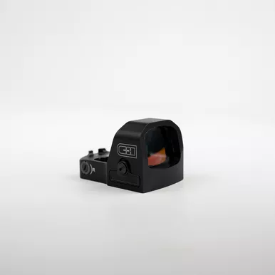 C&H Precision EDC RMSc Footprint Reflex Sight - 3 MOA Red Dot, CNC Machined One Piece Aluminum Housing, 50,000 Hour Battery Life, Black