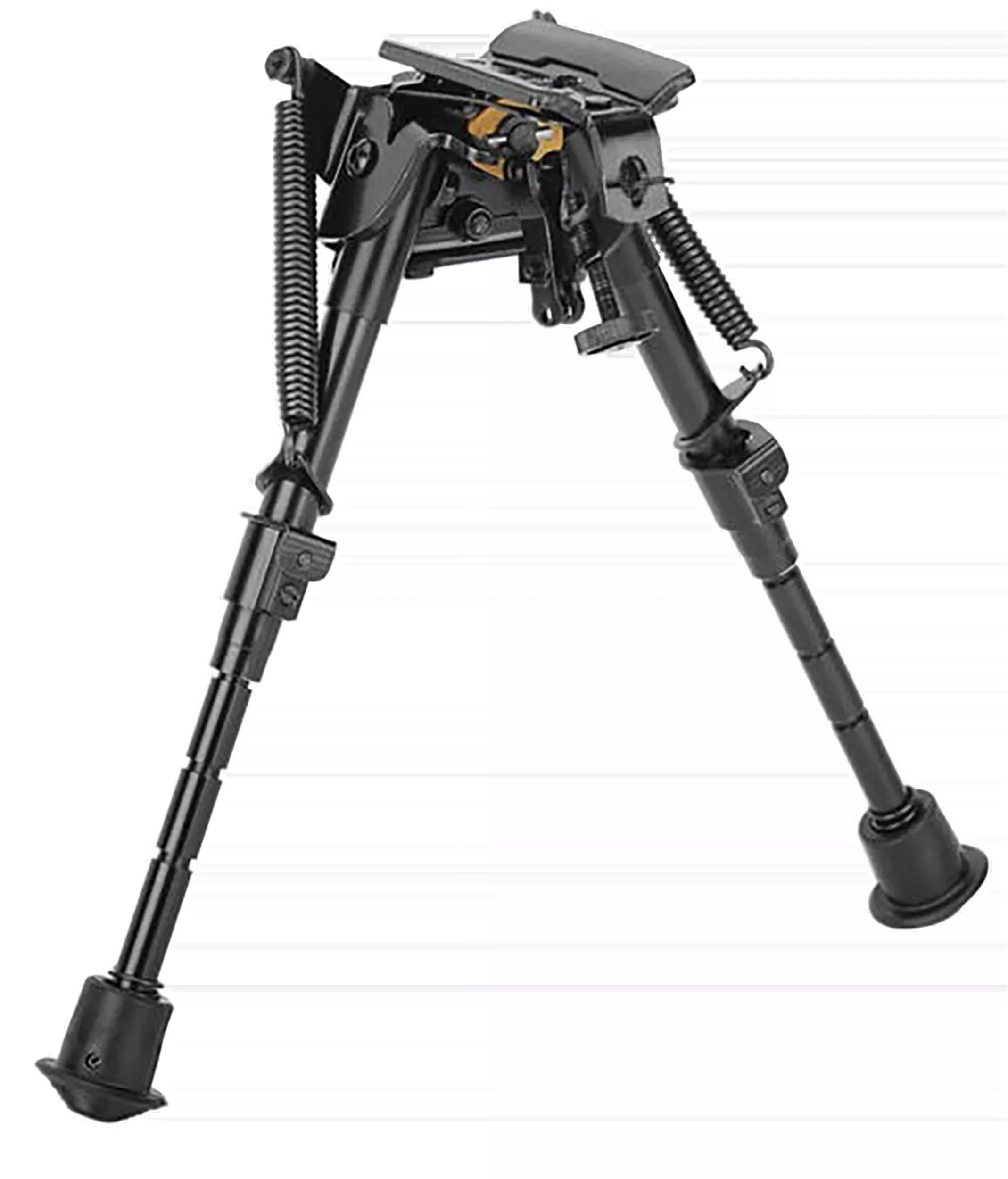 Caldwell XLA Fixed Bipod — 6-9 in, Black Aluminum, Sling Swivel Stud Mount, 379852
