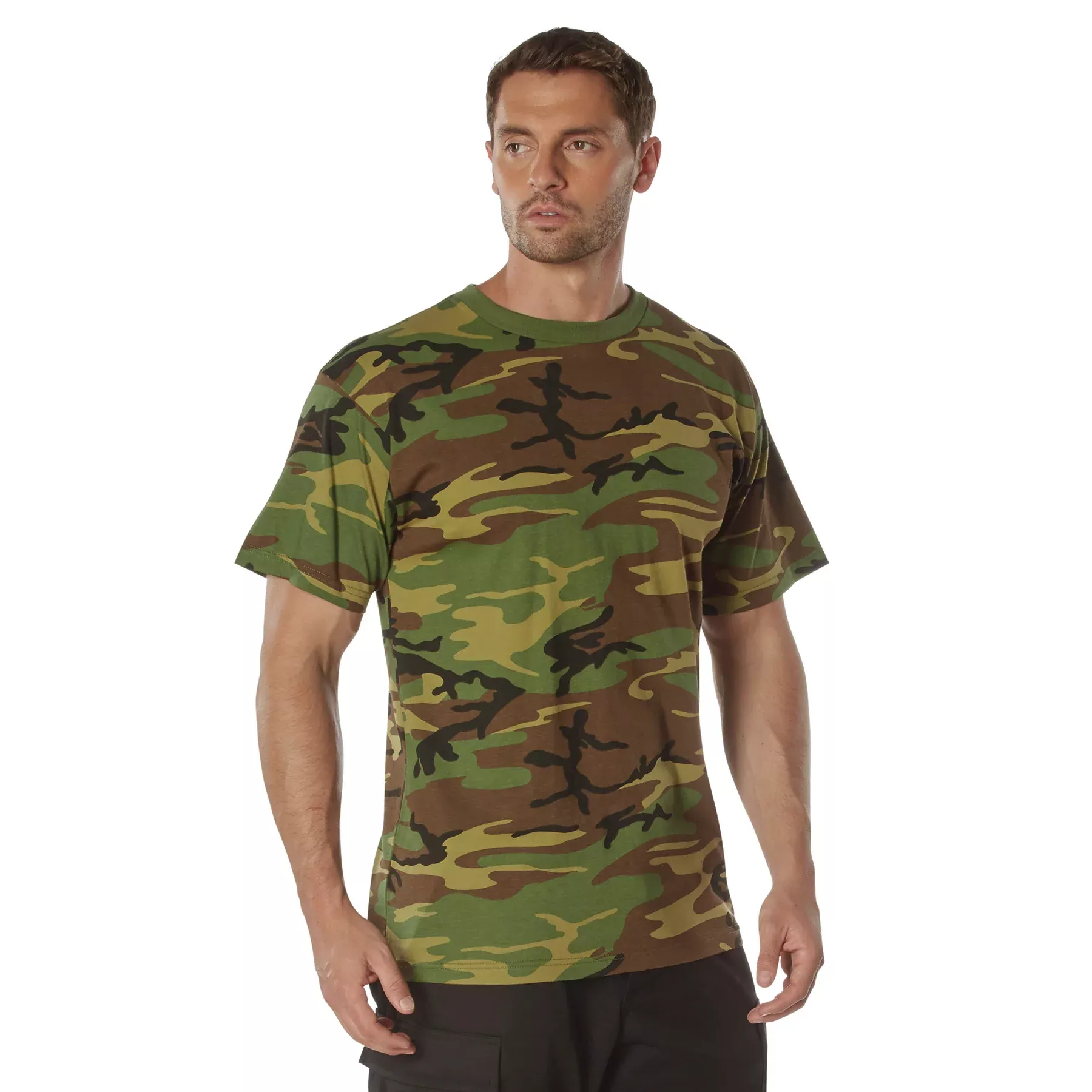 Camo 100% Cotton T-Shirt