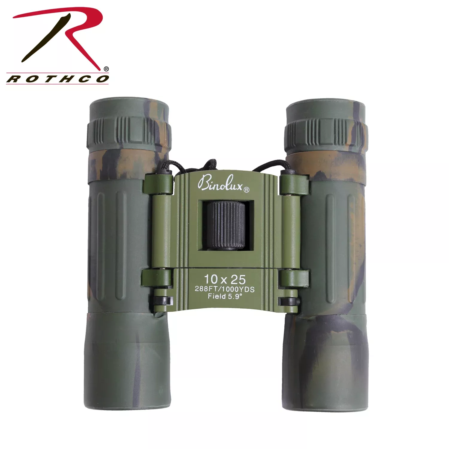 Camo Compact 10 X 25mm Binoculars