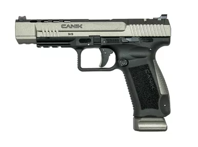 Canik HG3774GN TP9SFx 9mm - 20+1, 5.20" Black Nitride Match Grade Barrel, Tungsten Gray Cerakote Optic Ready