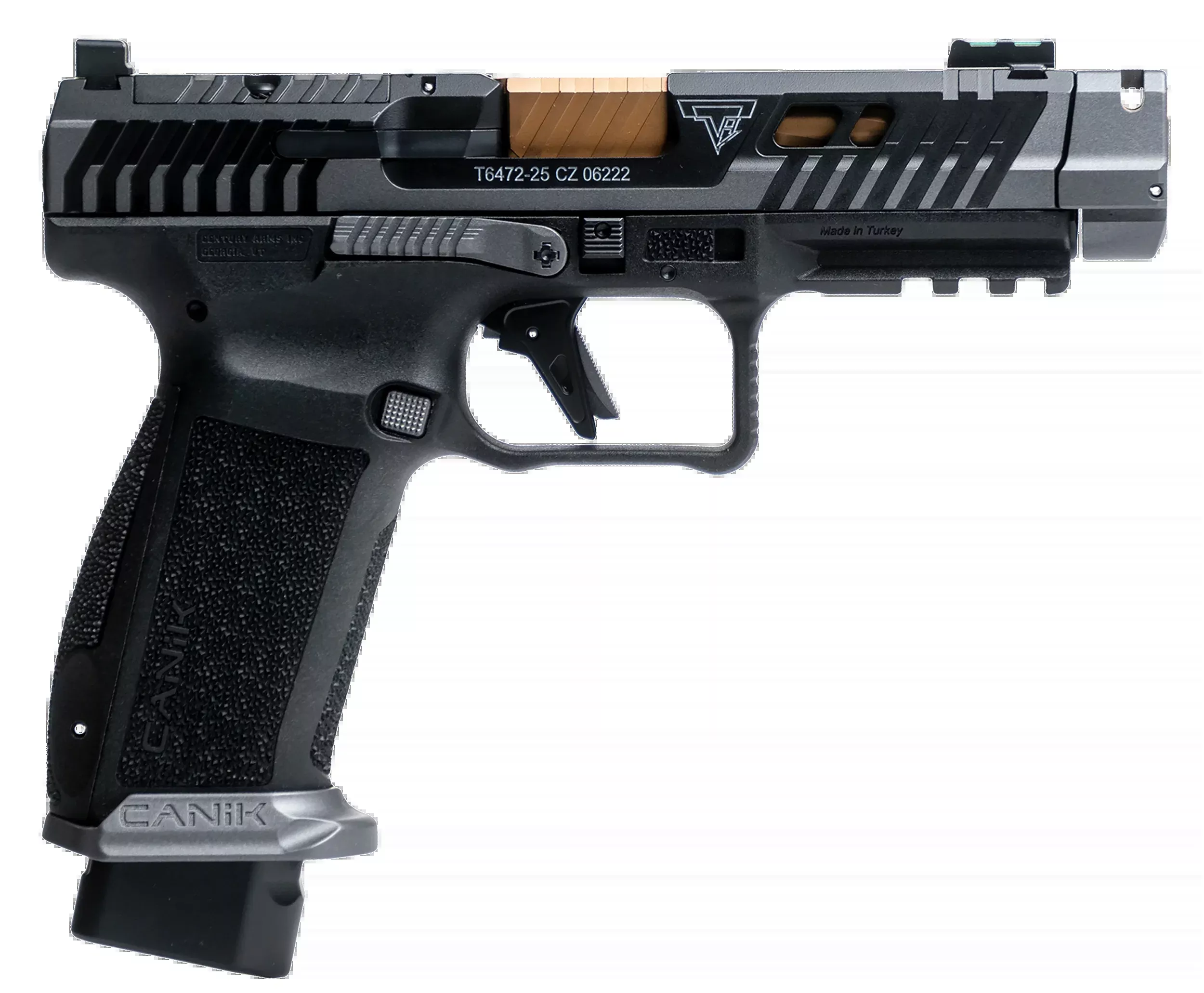 Canik TTI Combat w/Optic 9mm Luger 4.6" 18+1 Semi-Auto Pistol