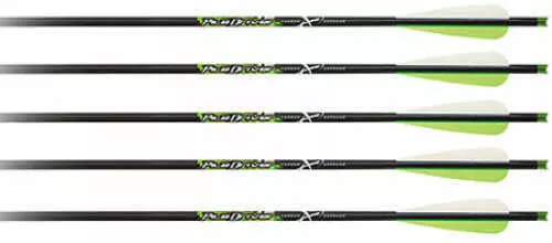 Carbon Express / Eastman Piledriver Crossbolt Flat/moon Nock 22" Factory 4" Vanes 6/pk. 52141