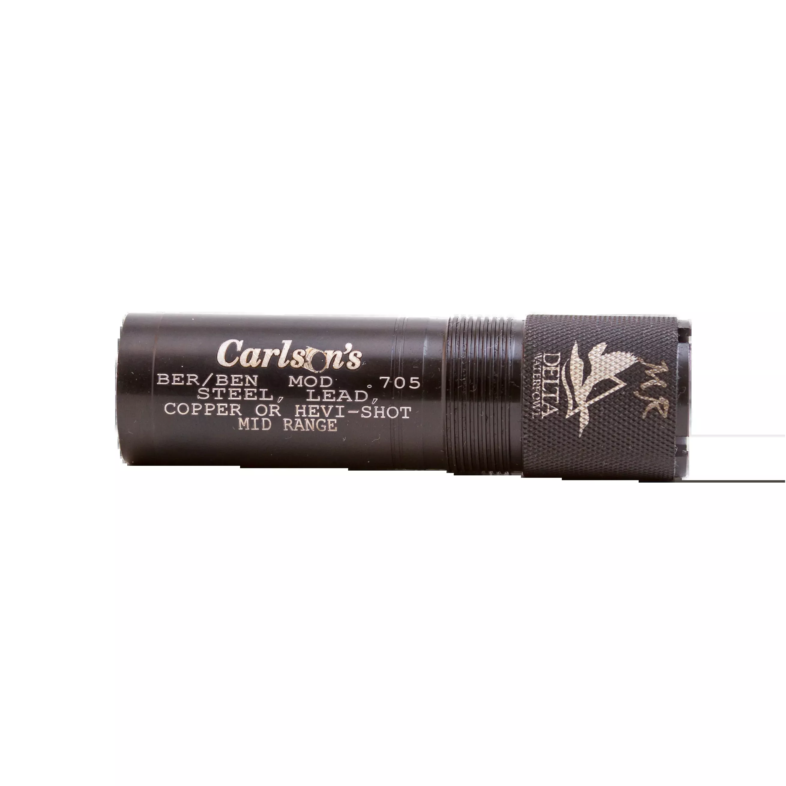 Carlsons Delta Waterfowl 12 Gauge Mid-Range Extended Choke Tube for Beretta/Benelli Mobil, 17-4 Stainless Steel, 07115