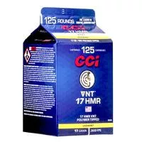 Cci 923cc Varmint Rimfire 17 Hmr 17 Gr Varmint Tipped 125 Per Box/10 Cs