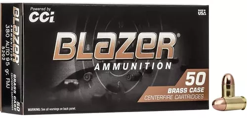 CCI Blazer Brass Pistol Ammo