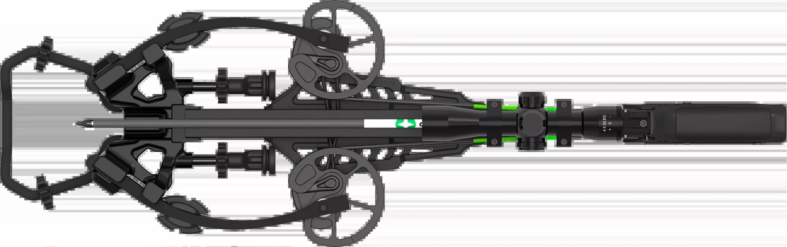 CenterPoint Sniper G4D Crossbow, 400 FPS, Silent Crank De-Cocking, Compact 6.75" ATA – C0020