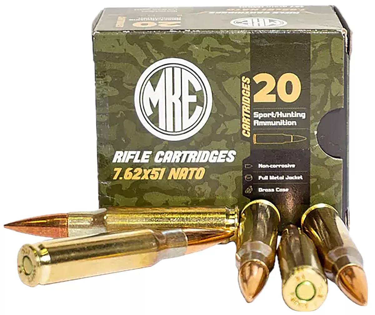 Century Arms AM8293 7.62x51 147 gr Full Metal Jacket 20/50 *Sold by the Case