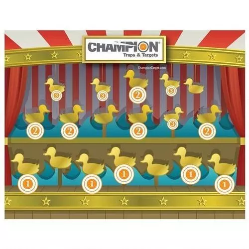 Champion Carnival Shoot Practice Target, 11" X 14"
