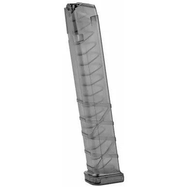 Chiappa / Charles Daly PAK-9 33 Round Magazine - Fits Glock 9MM Double Stack Handguns and PAK-9, Translucent Black