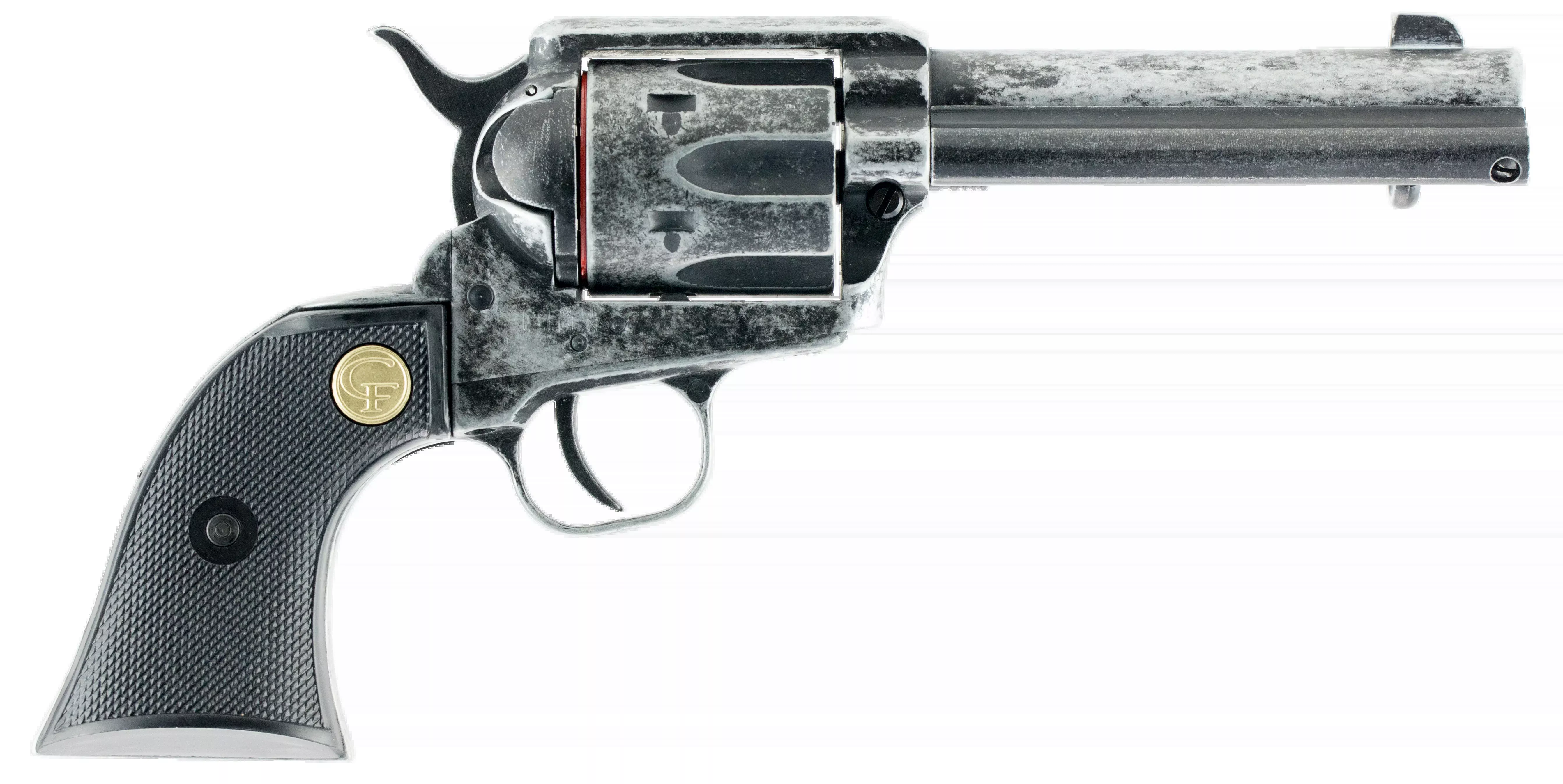 Chiappa Firearms SAA 1873 22 LR 4.75" 6-Shot SAO Revolver - Antique Finish