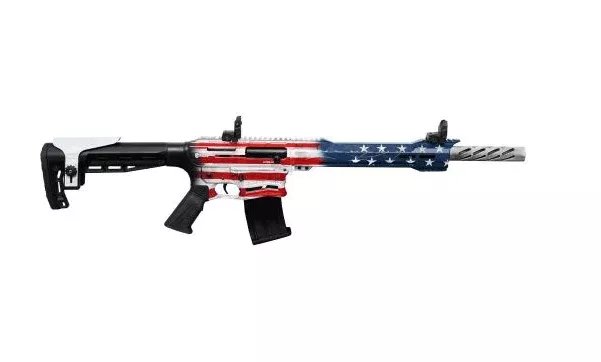 Citadel CBOSS2512USA Boss-25 American Flag Cerakote 12 GA 18.75″ 3″ 5+1 Fixed w/Adjustable Comb Stock