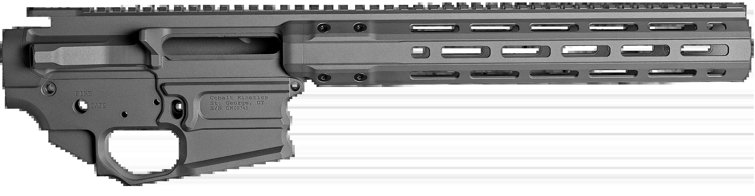 Cobalt Kinetics CK-Pro Receiver Set, 16in M-LOK Handguard, Non-Rotating Upper CKPROSET16BLK
