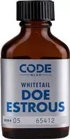 Code Blue Oa1001 Blue Deer Attractant Doe In Estrus Scent 1oz Bottle