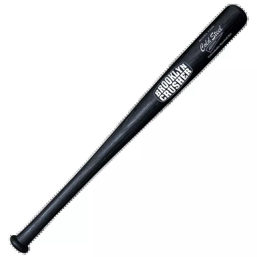Cold Steel Brooklyn Crusher Polypropylene Baseball Bat, 29-inch Unbreakable Design, CS92BSS