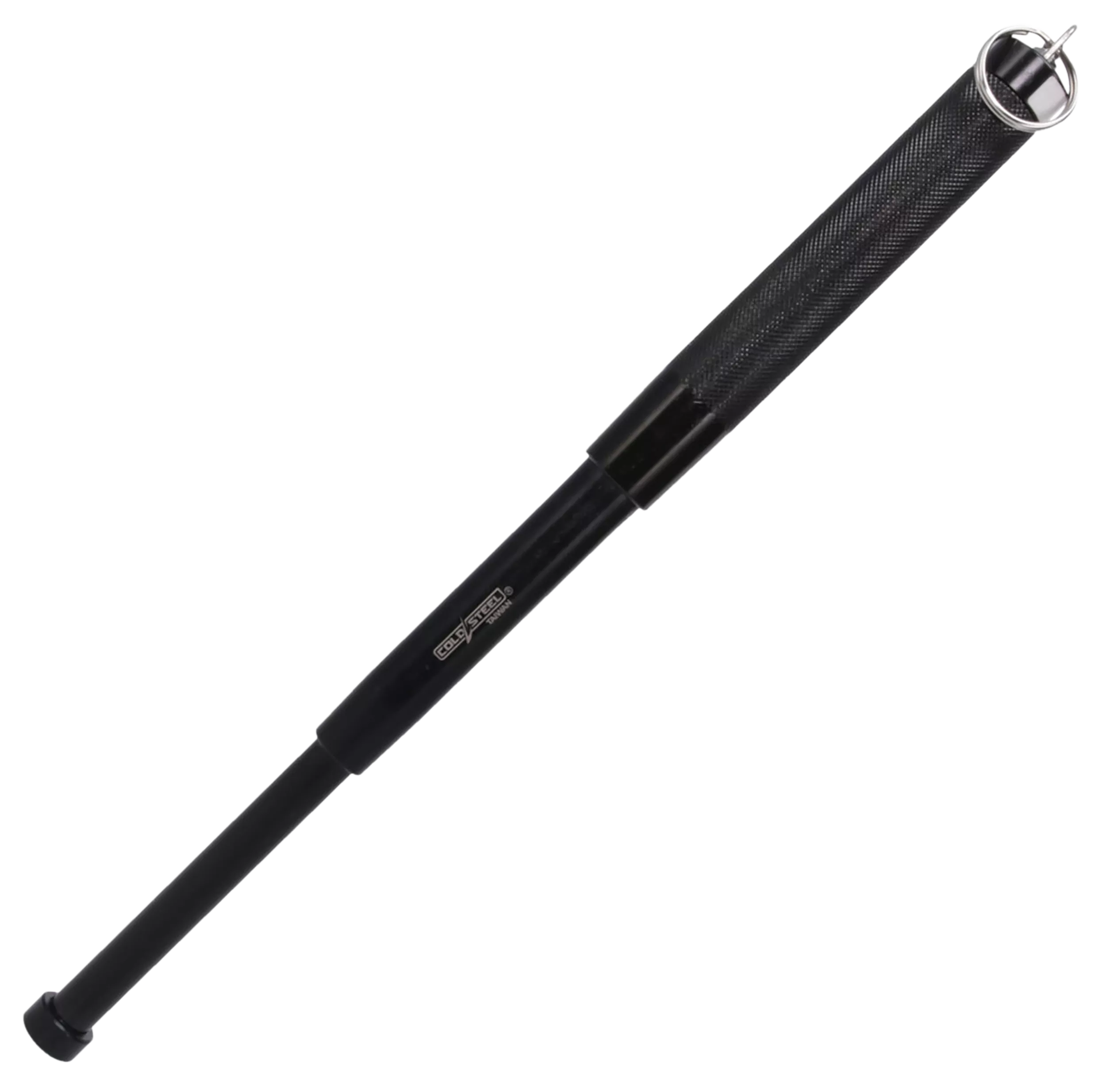 Cold Steel CSBT12 Baton7-12" Black Steel Includes Key Chain