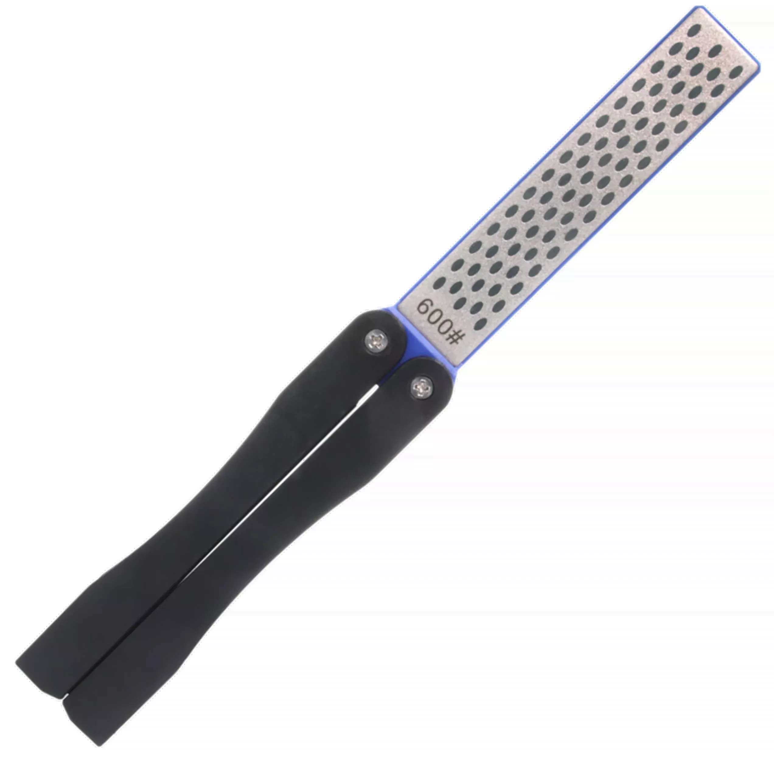 Cold Steel Double-Sided Folding Diamond Knife Sharpener, Coarse/Fine Grit 360/600, CSKSDSDW