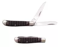 Cold Steel Flmtrprj Mini Trapper Brown Bone