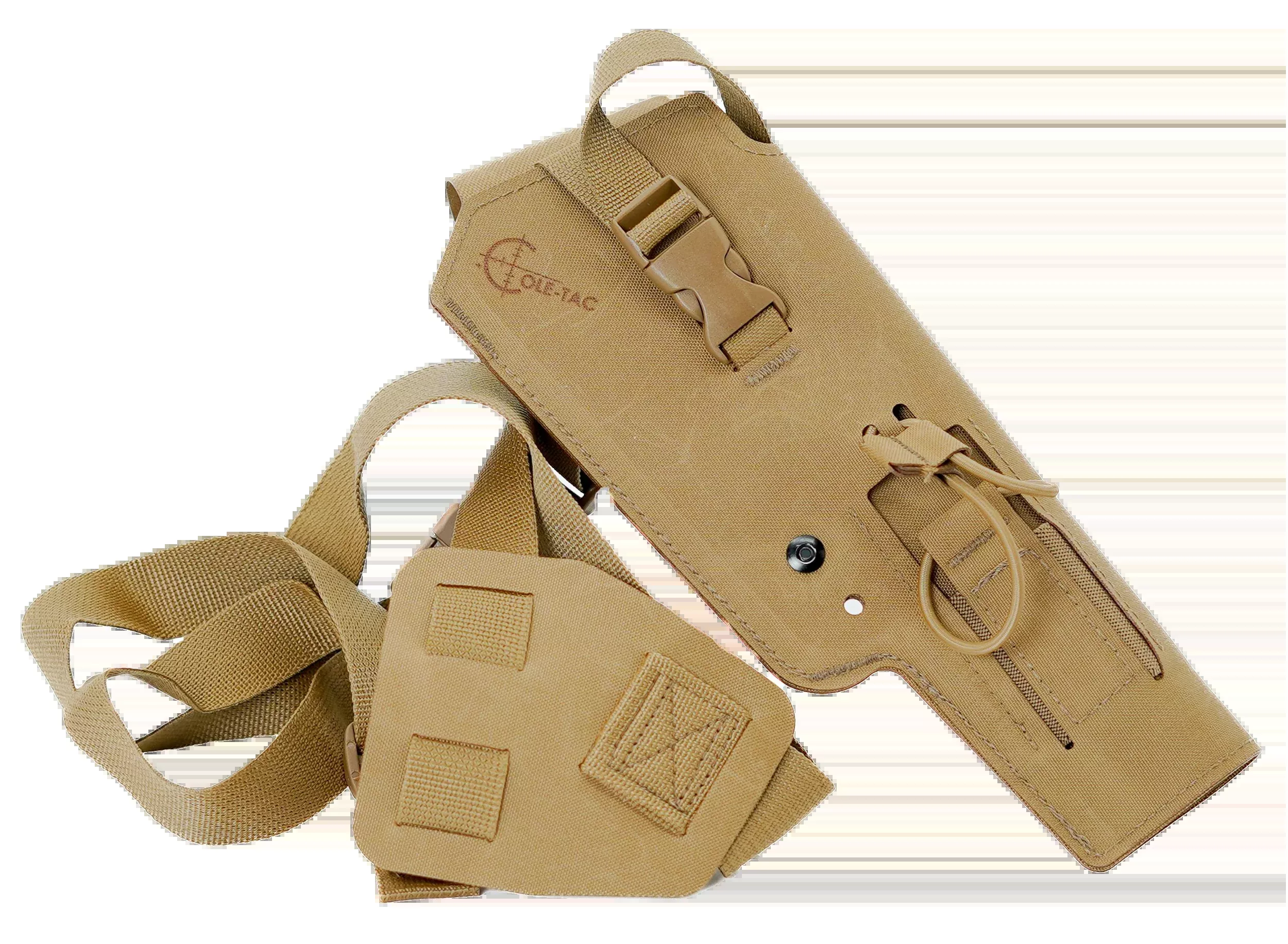 COLE-TAC Varmint Wrangler Suppressed .22 Chest Holster with Adjustable Harness & Mag Pouch, VW212