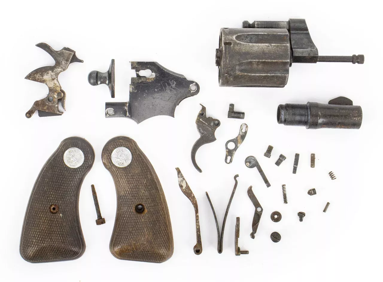 Colt Cobra 1st Model Revolver Parts Kit (4)