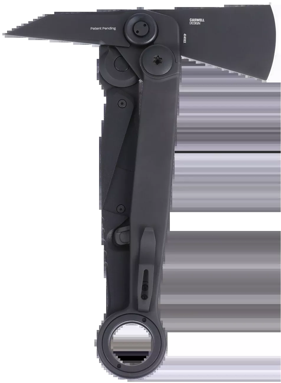 Columbia River Provoke X Kinematic Folding Axe with Spike, Titanium Nitride SUJ2 Steel – 4141KX