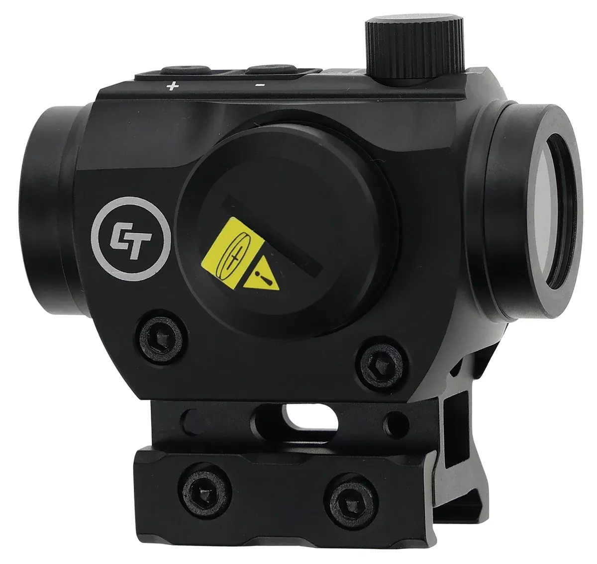 Crimson Trace 1244743 CTS-25Black 4 MOA Red Dot Reticle, Includes Riser