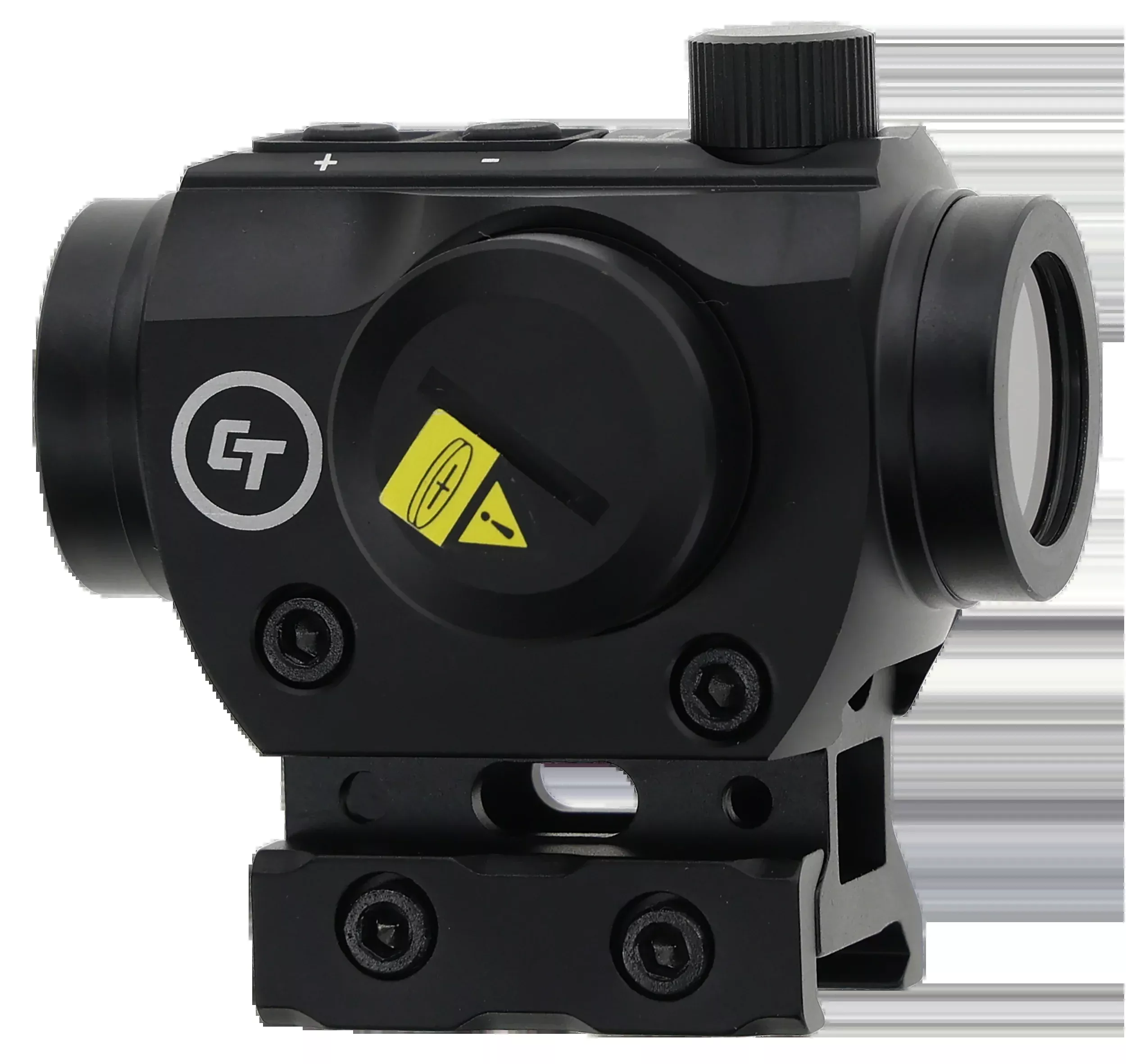 Crimson Trace CTS-25 4 MOA Compact Red Dot Sight - Black Includes Riser