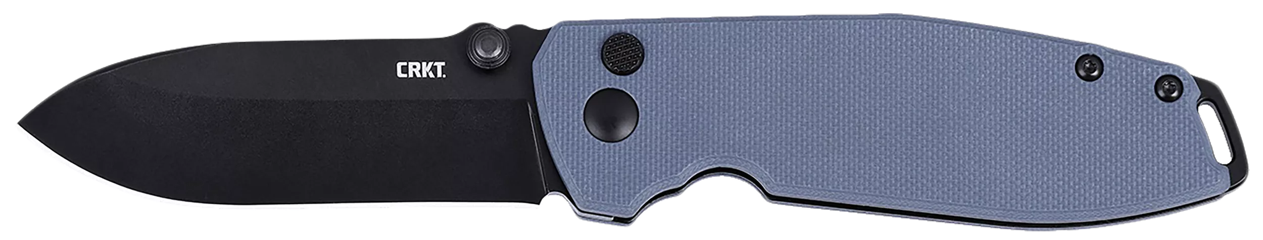 CRKT 2495G SQUID XM 2.95" Folding Plain Black Oxide D2 Steel Blade, Gray G10 Handle