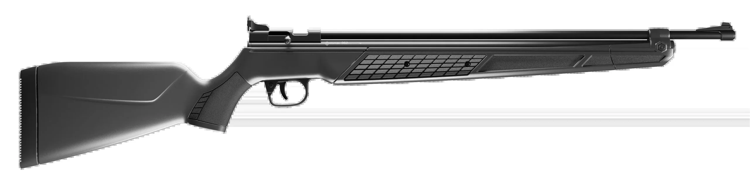 Crosman 362 Variable Pump .22 Caliber Pellet Air Rifle, Bolt Action, All-Weather Stock C362