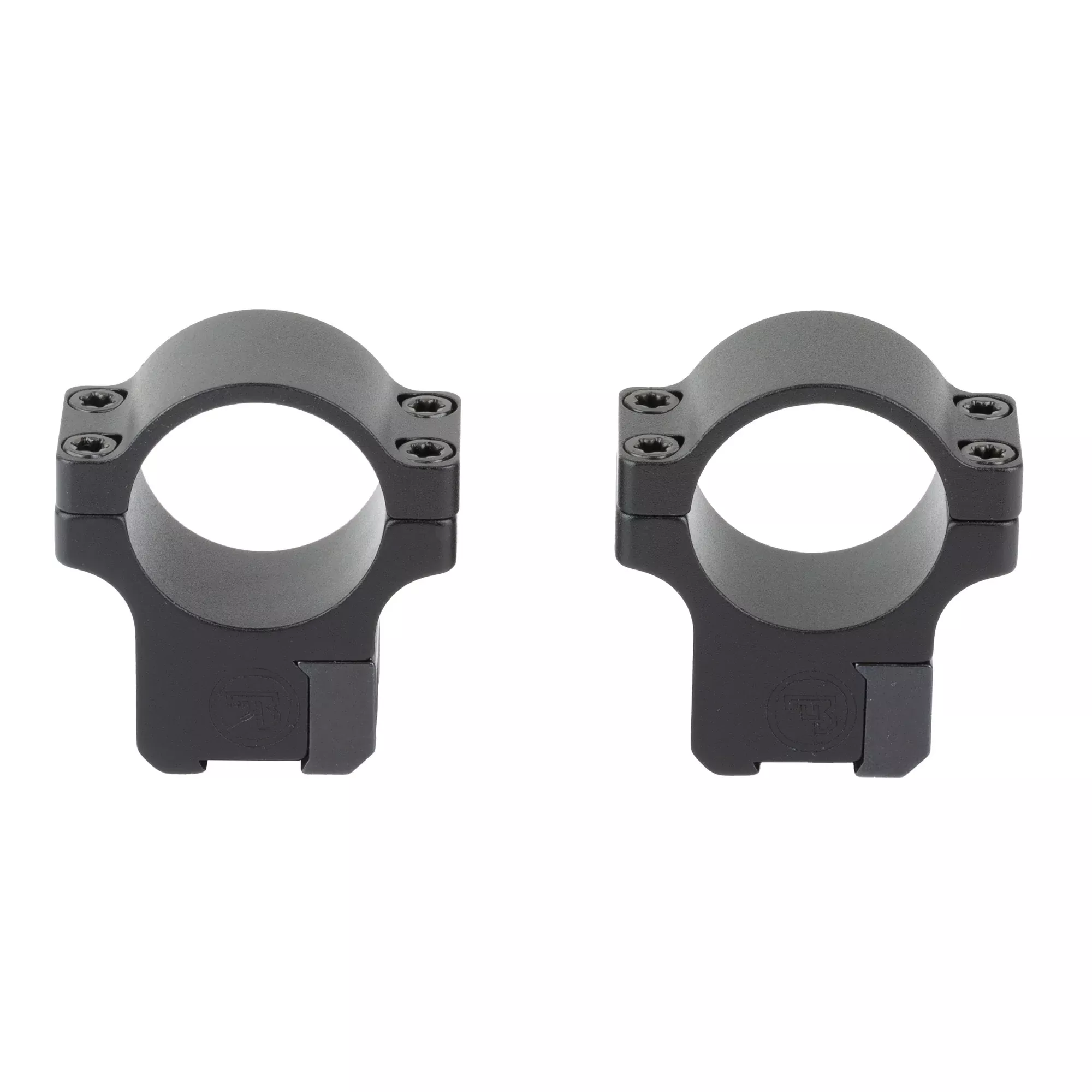 CZ Aluminum Dovetail Scope Rings for CZ 457/455, 1-inch Tube, Matte Black Finish, 40086