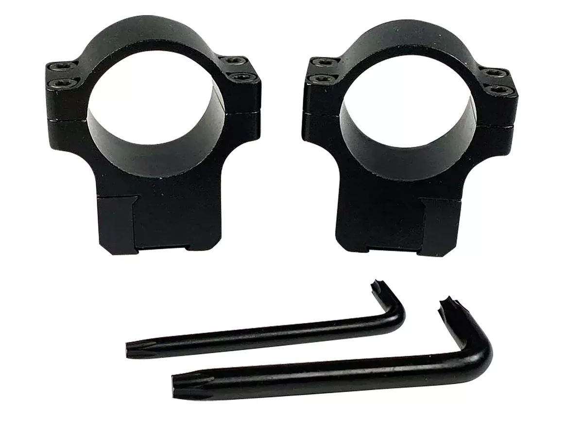 CZ-USA 40086 CZ Rings 457/455Matte Black 1" Medium