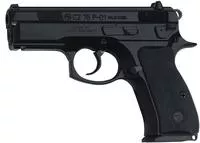 Cz- Usa 91199 P- 01 9mm Luger 3.90 " 14 + 1 Overall Black Finish With Inside Railed Steel Slide, Rubber Grip, Non- Tilted Barrel & Picatinny Rail