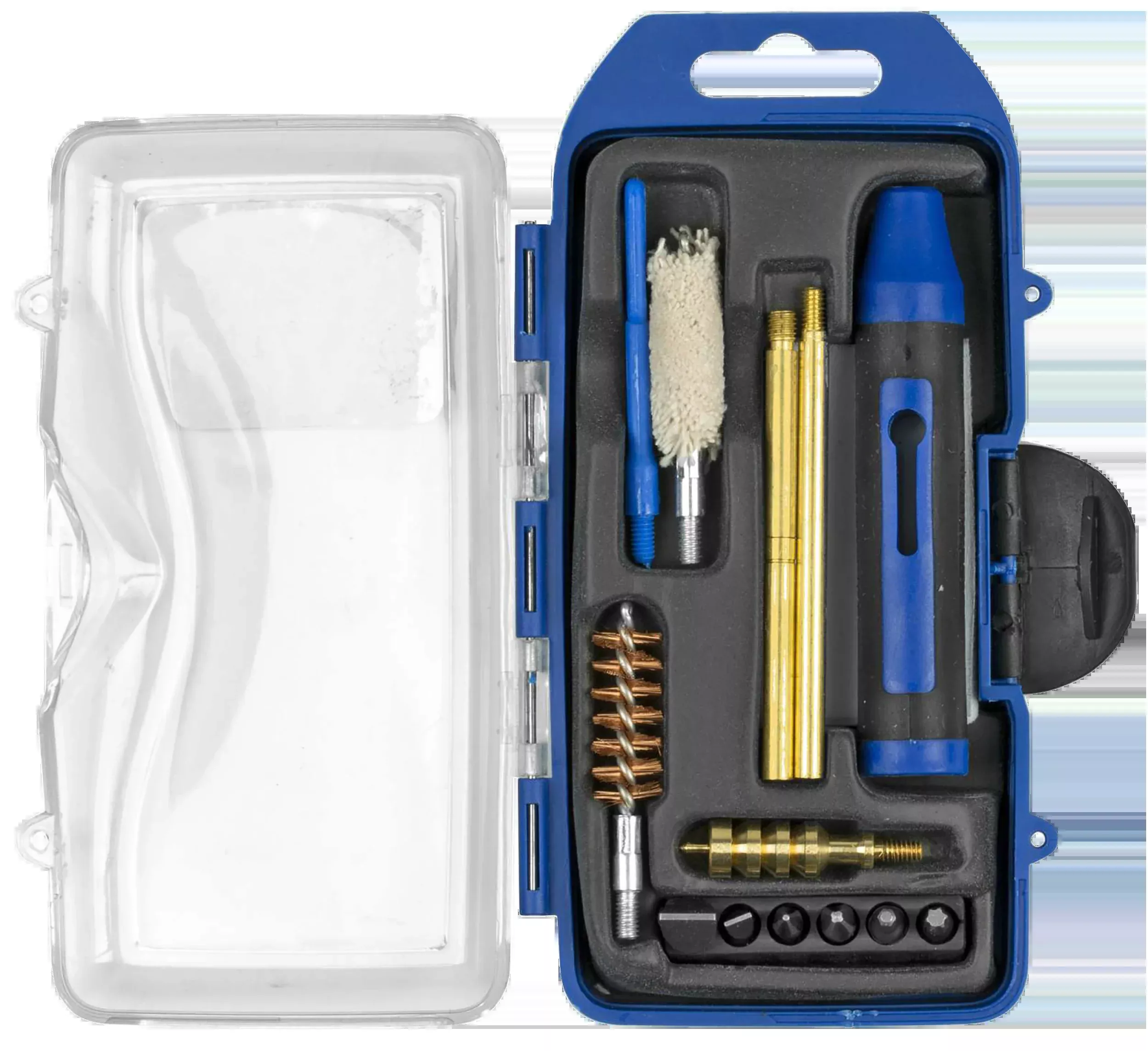 DAC GunMaster .44/.45 Caliber Pistol Cleaning Kit, 14-Piece Set with Driver Bits GM45P