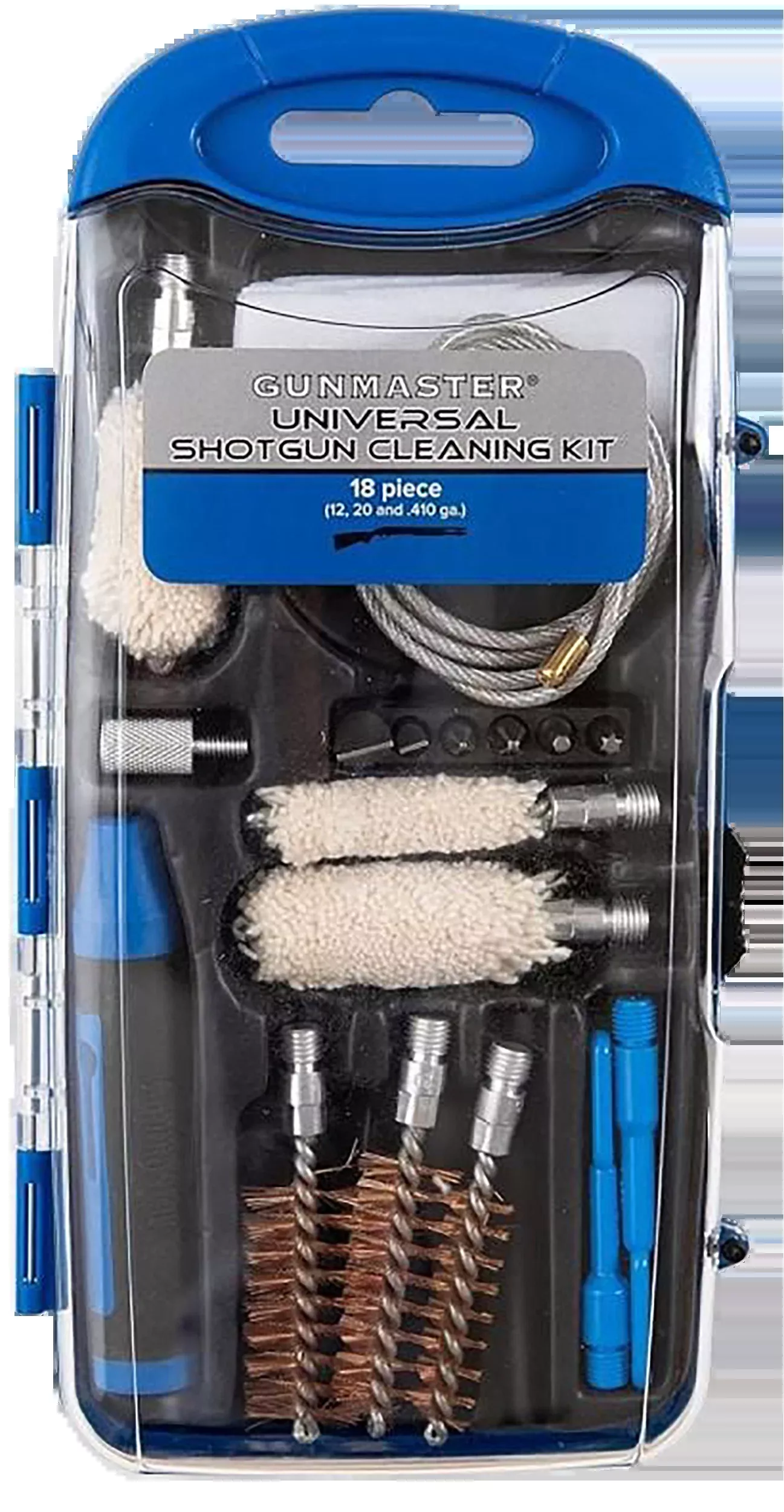 DAC Universal Shotgun Cleaning Kit, 18-Piece Set for 12, 20 & .410 Gauge, Model 38277