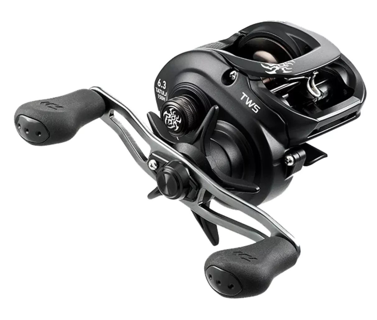 Daiwa Tatula TW 150 Baitcasting Reel with T-Wing System & HyperDrive Design – TATU150H