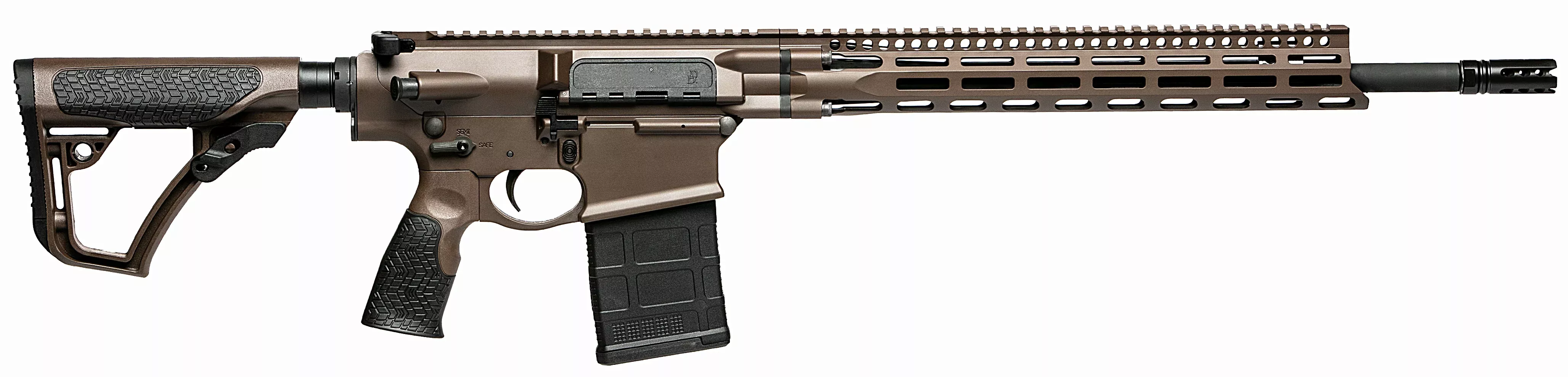 Daniel Defense DD5 V4 Gen II 7.62x51mm NATO 18" 20+1 Semi-Auto Rifle - Mil-Spec Brown Cerakote