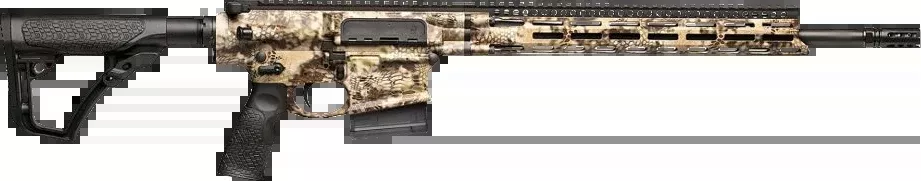 Daniel Defense DD5 V4 Hunter 6.5 Creedmoor 18" 5+1 Semi-Auto Rifle - Kryptek Highlander