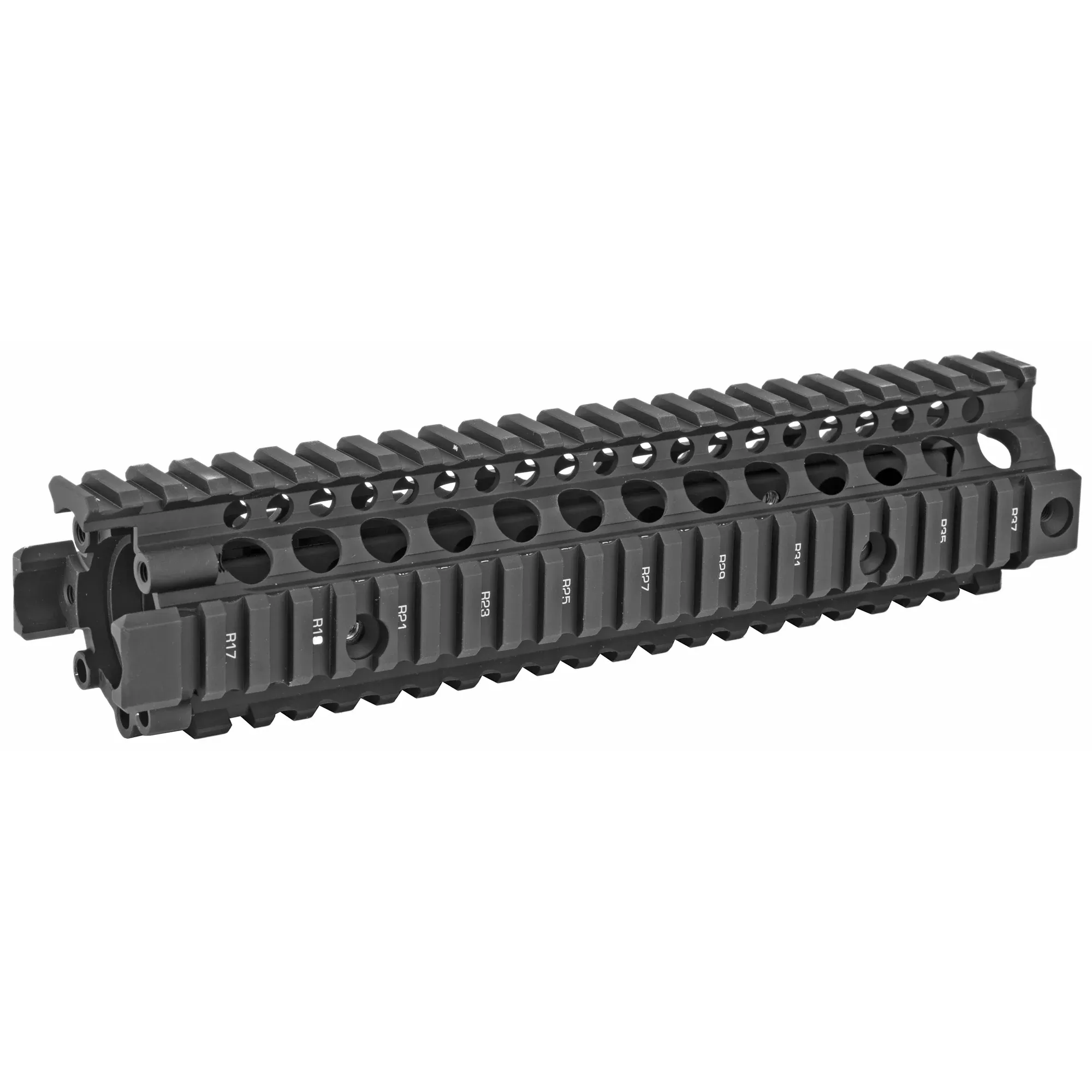 Daniel Defense RIS II MK18 9.55-Inch Quad Rail Free-Float Handguard, Black 01-004-08020-006