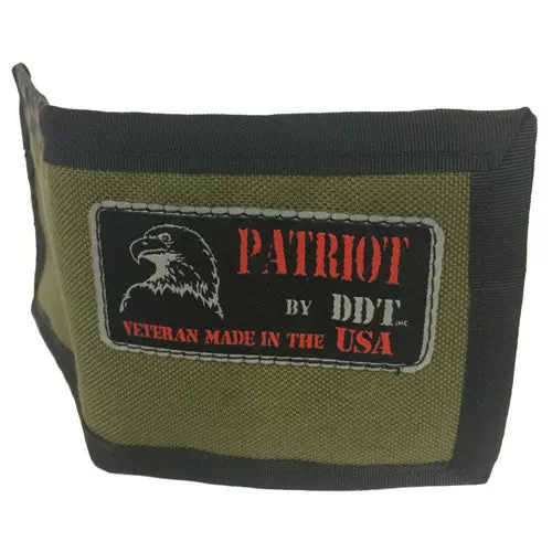DDT INC Tango Mike Mike Wallet, OD Green – USA-Made Nylon Billfold, 4-8 Card Slots, DDT53013