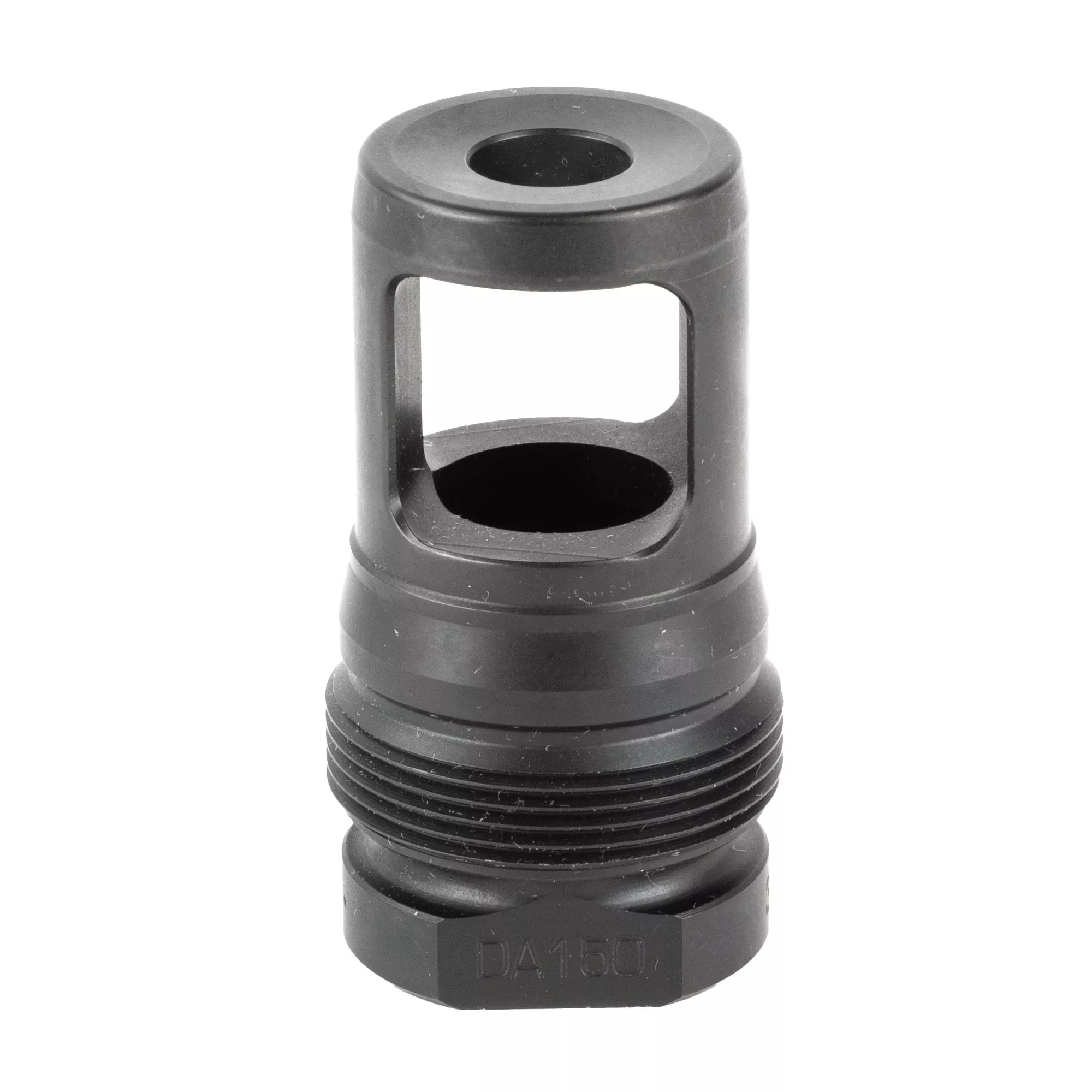 Dead Air Armament XEMAX .338 Cal Muzzle Brake, 5/8x24 Thread Pitch, Black Nitride DA150