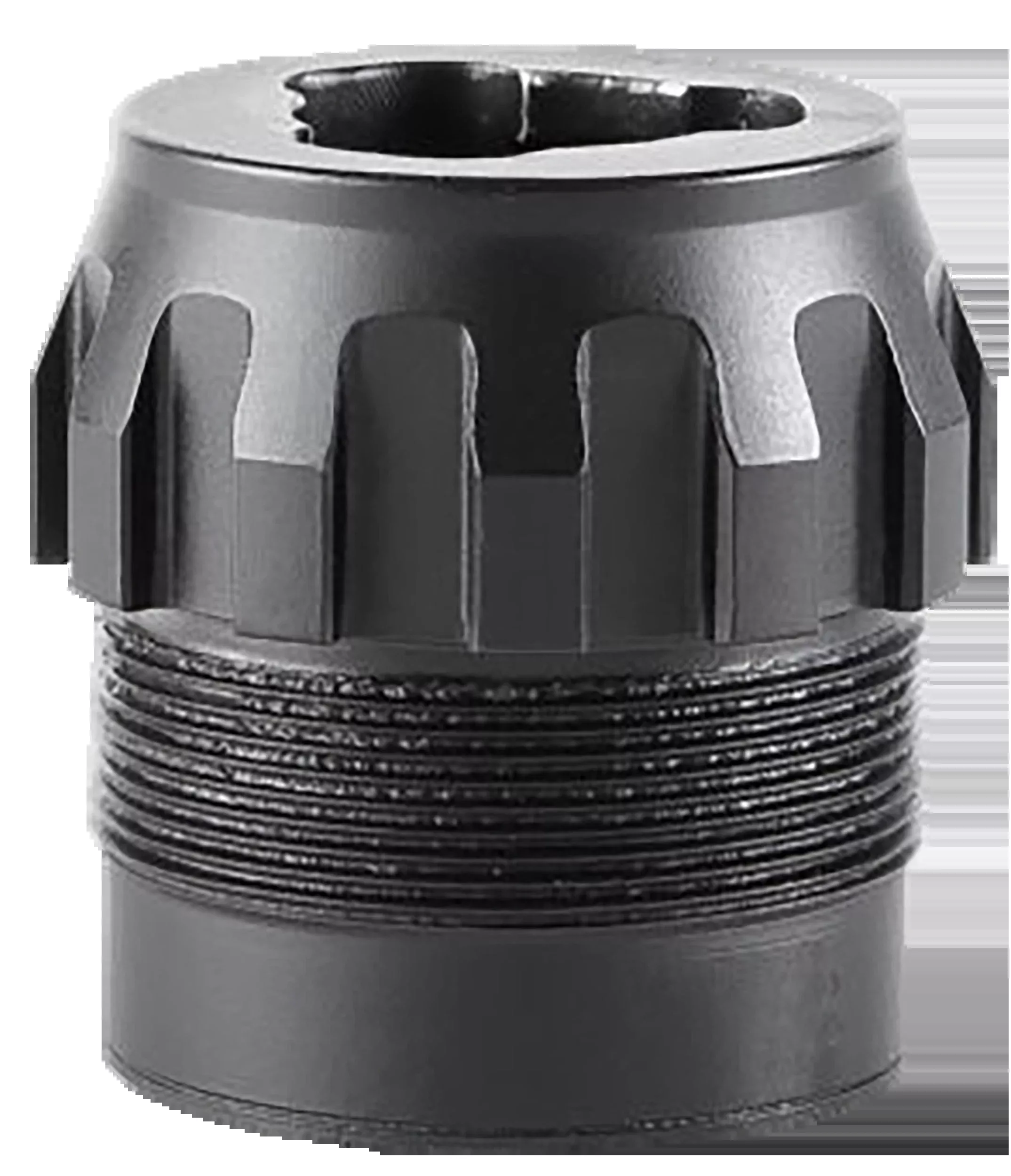 Dead Air DA444 P-Series 9mm 3-Lug Suppressor Adapter - Black Nitride