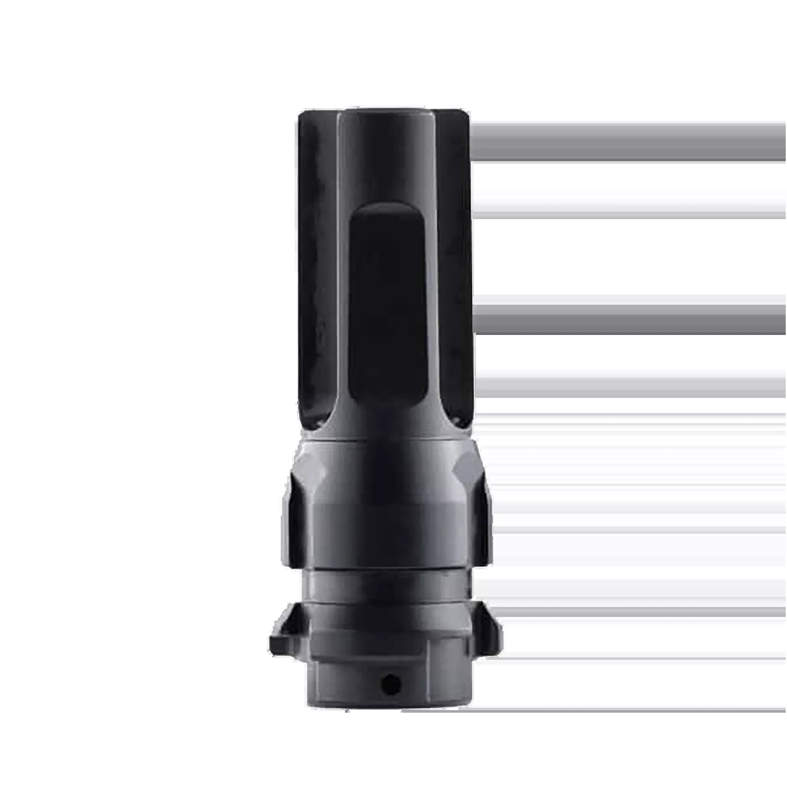 Dead Air KeyMo Flash Hider, Black Nitride 4140 HT Steel, M13x1LH Threads .22 Cal DA311