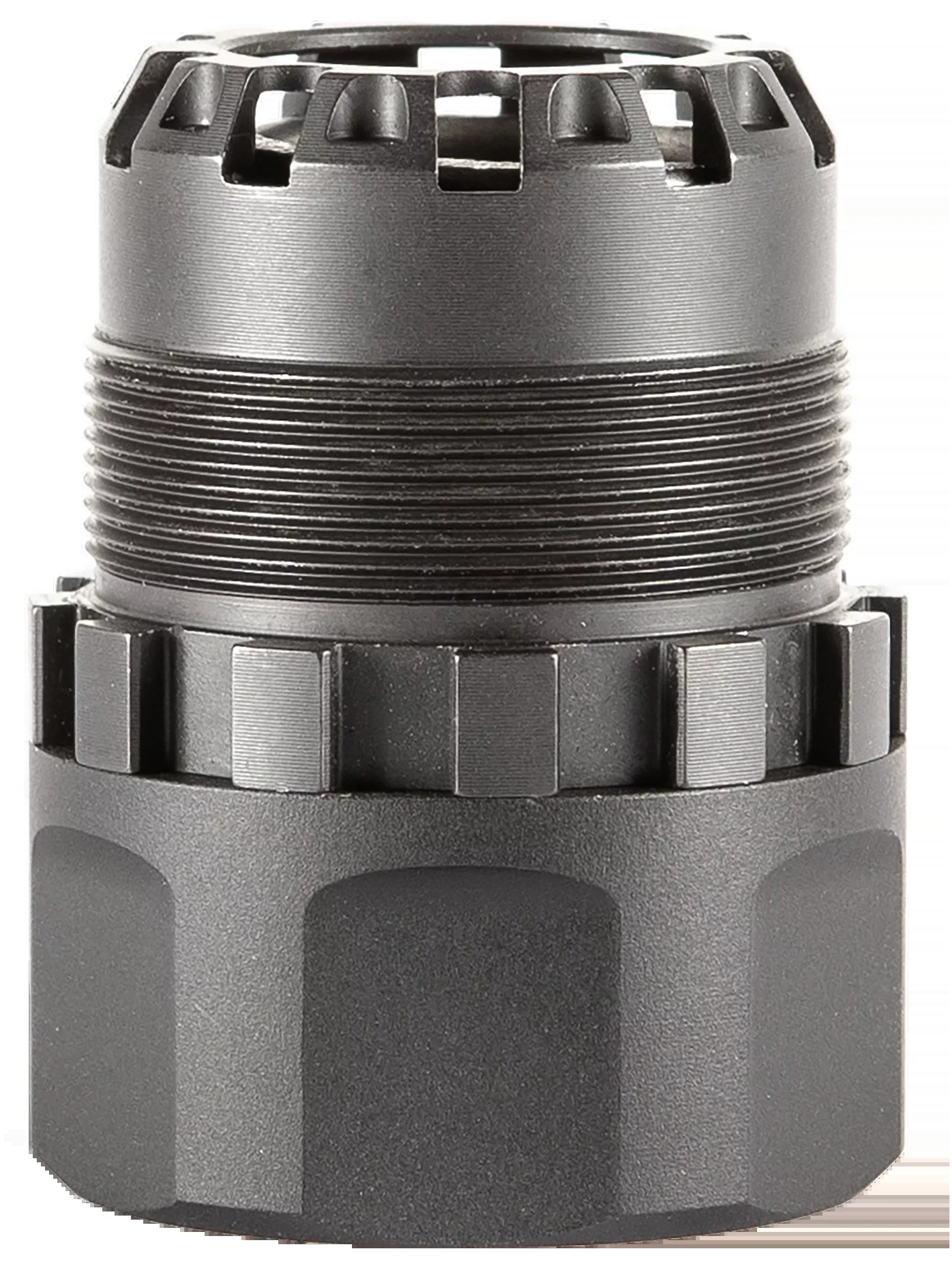 Dead Air P-Series Booster Assembly for Handgun Piston Mounting, 4140 Nitride Black SD500