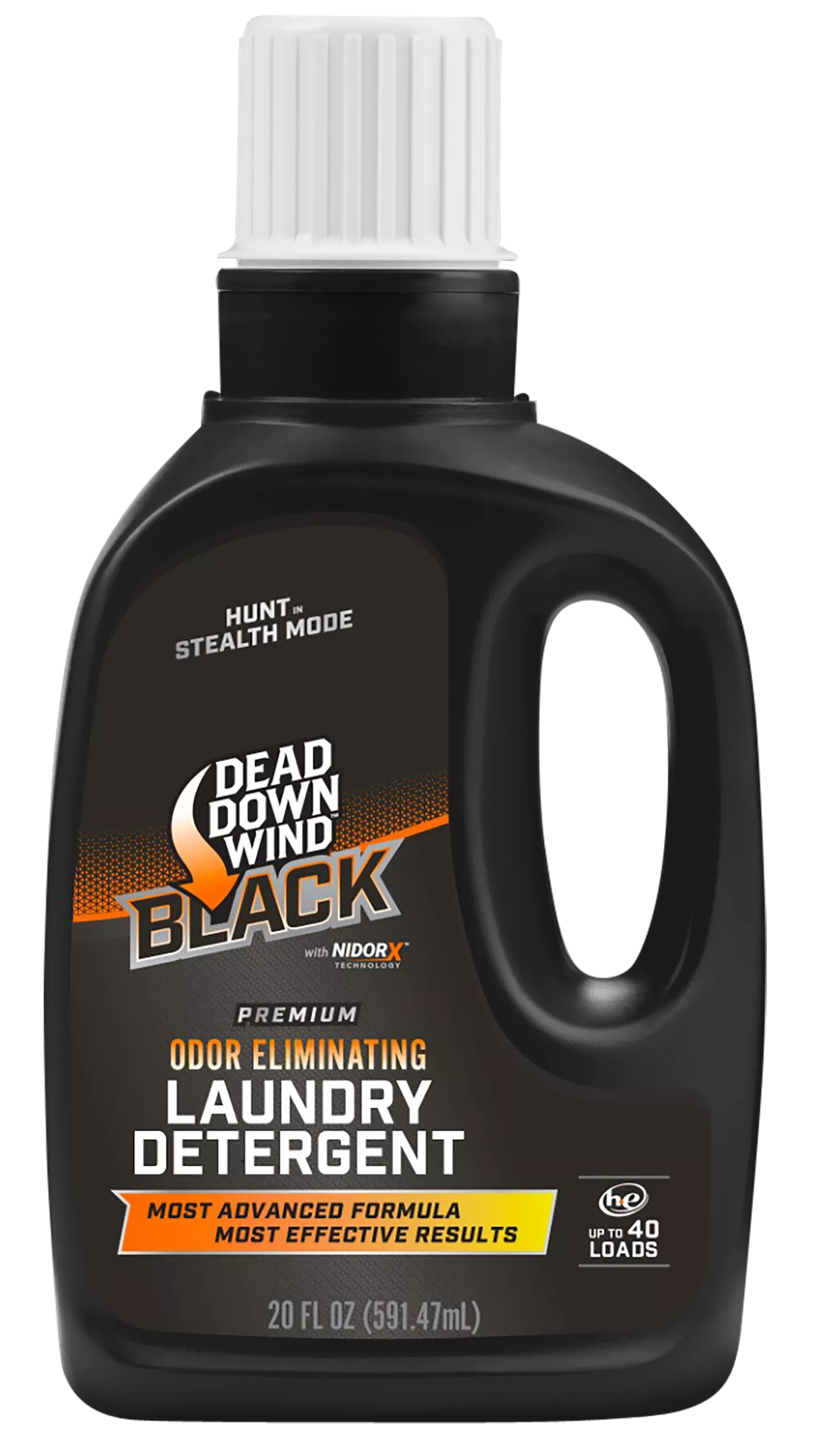 Dead Down Wind 117200 Black Premium Laundry Detergent Odor Eliminator 20 oz Jug