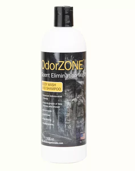DEAD END GAME CALLS INC. OdorZONE Scent-Free Body Wash & Shampoo, 16 fluid oz, Antimicrobial OZ004