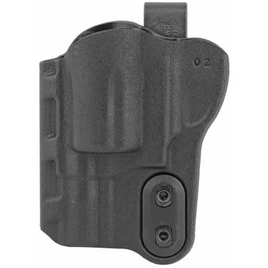 DeSantis 137 Slim-Tuk IWB Holster - Inside the Pants Holster, Fits S&W J-Frame, Ambidextrous, Black Kydex