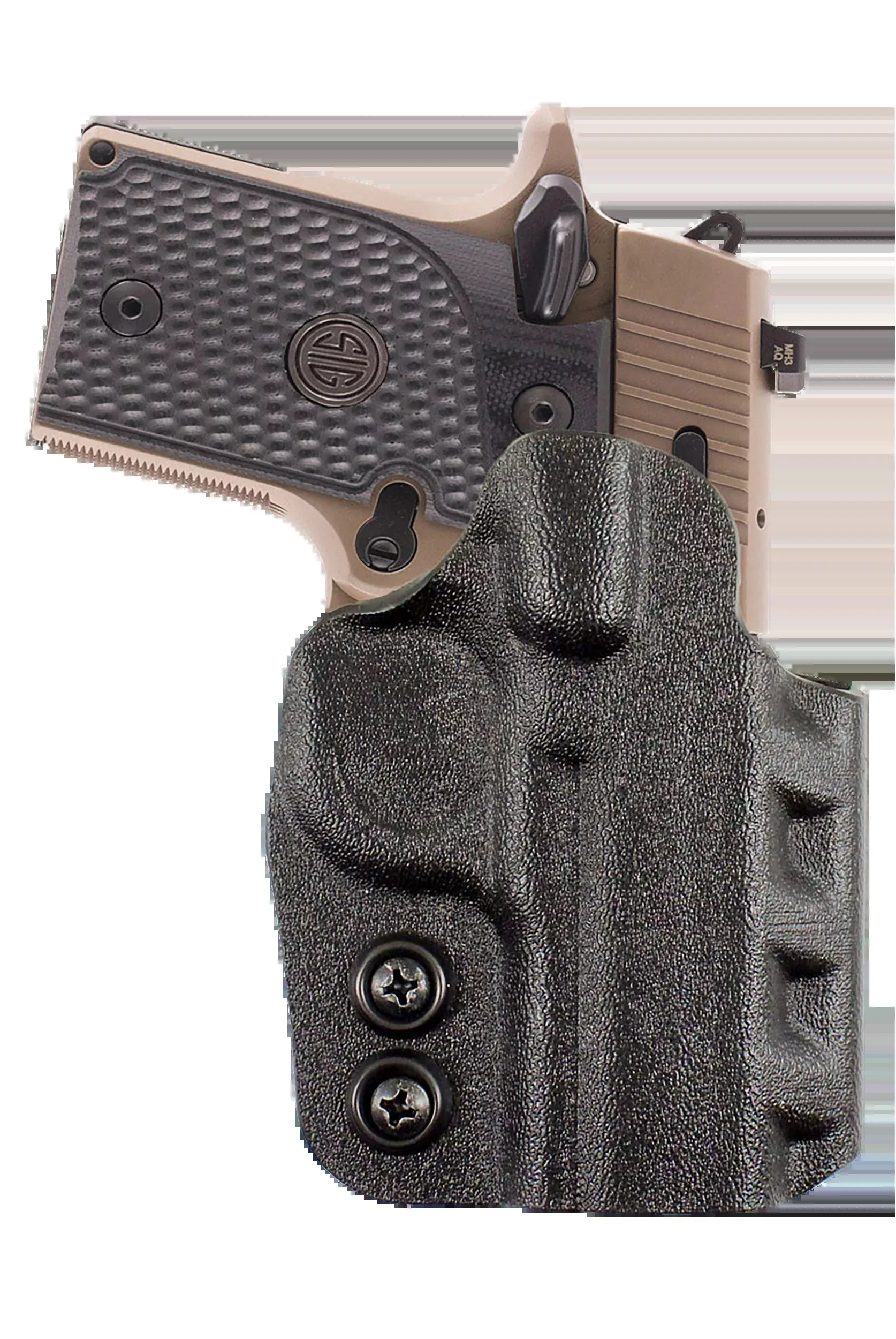 DeSantis Gunhide Cazzuto Outside-the-Waistband Kydex Paddle Holster for FN 509, Right Hand D94KA5PZ0
