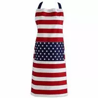 Design Imports Chef's Apron, Stars & Stripes (23923)