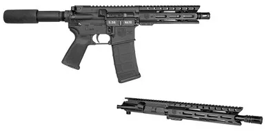 Diamondback DB1921K001 DB15 Pistol Combo 5.56x45mm NATO 300 Blackout 30+1 7" & 10" Barrels